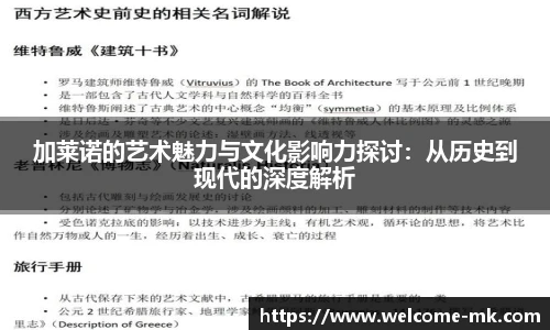 加莱诺的艺术魅力与文化影响力探讨：从历史到现代的深度解析